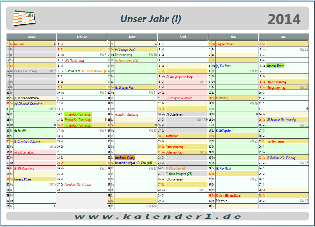 Papas Schichtplan gro